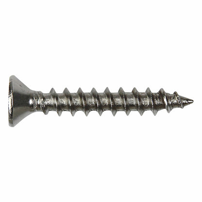 Otter Satin Stainless Steel Hinge Screws - 7 x 25mm - 16 Pack