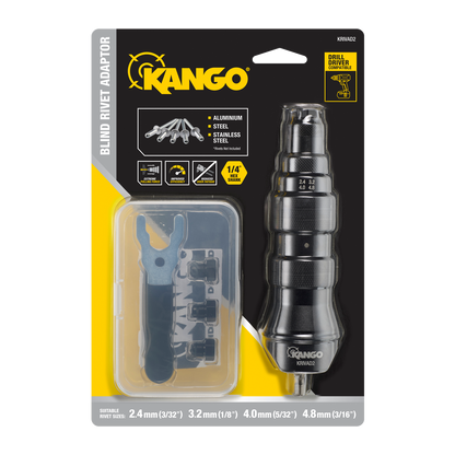 Kango Blind Pop Rivet Drill Adaptor - 2.4-4.8mm