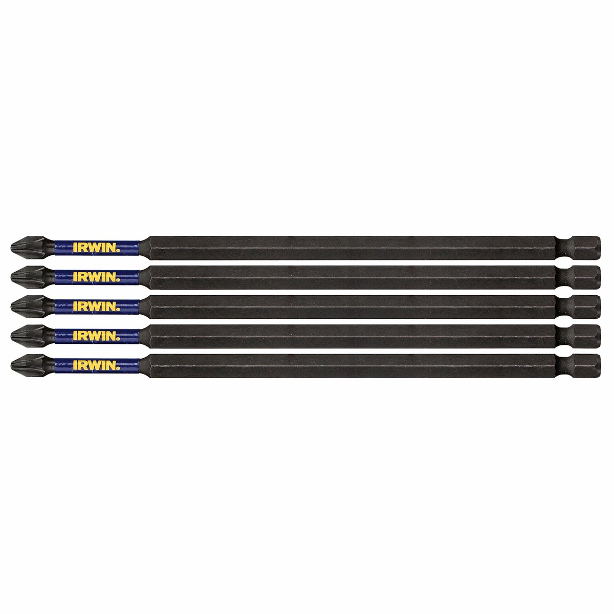Irwin Impact Bits - 152mm PH2 - Magnetised - High Strength - 5 Pack