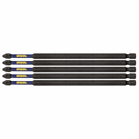 Irwin Impact Pro Performance Bits 152mm PH2 5 Pack
