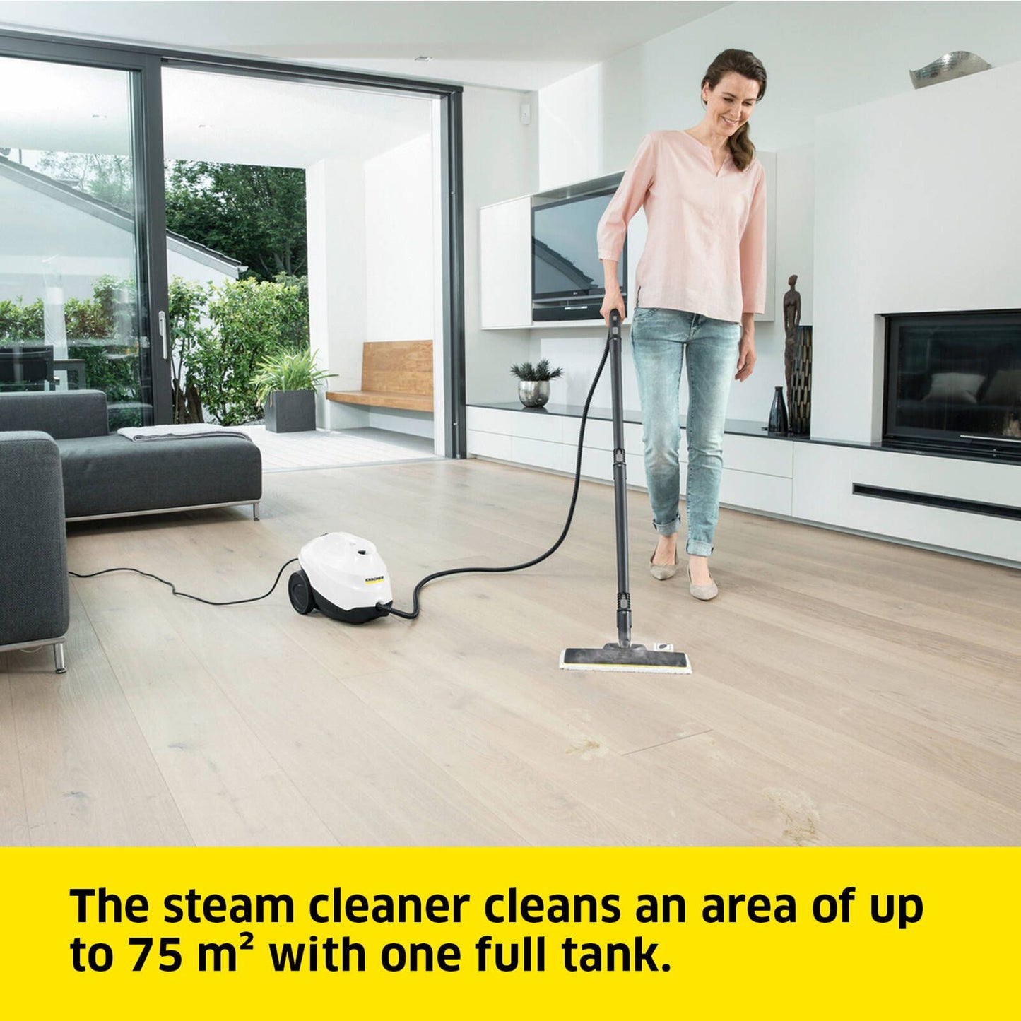 Kärcher SC3 White Steam Cleaner - Hard Floor Kit