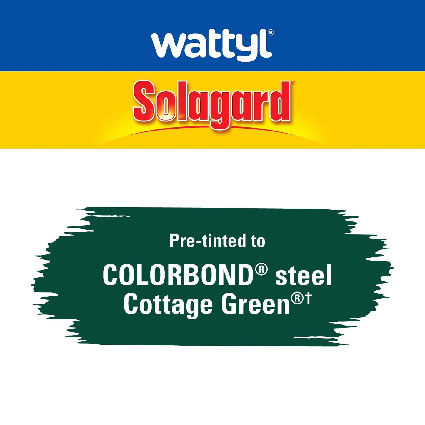 Wattyl Solagard Exterior Paint - 4L - Cottage Green - Low Sheen