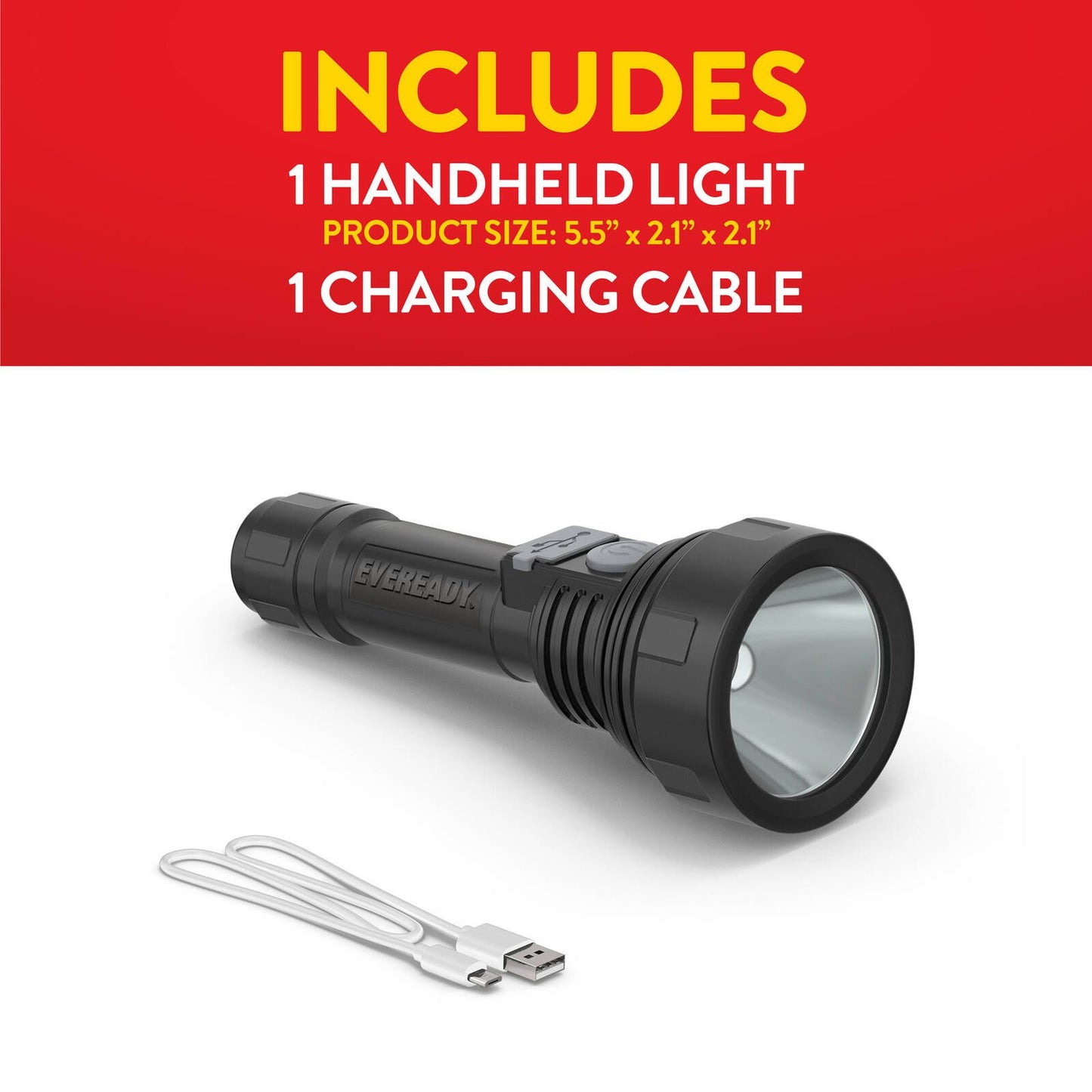 Eveready Rechargeable Torch - 150 Lumen