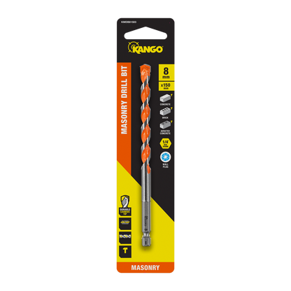 Kango Masonry Drill Bit - 8mm x 150mm