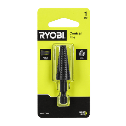 Ryobi Metal Conical Rotary File - 55 x 115mm