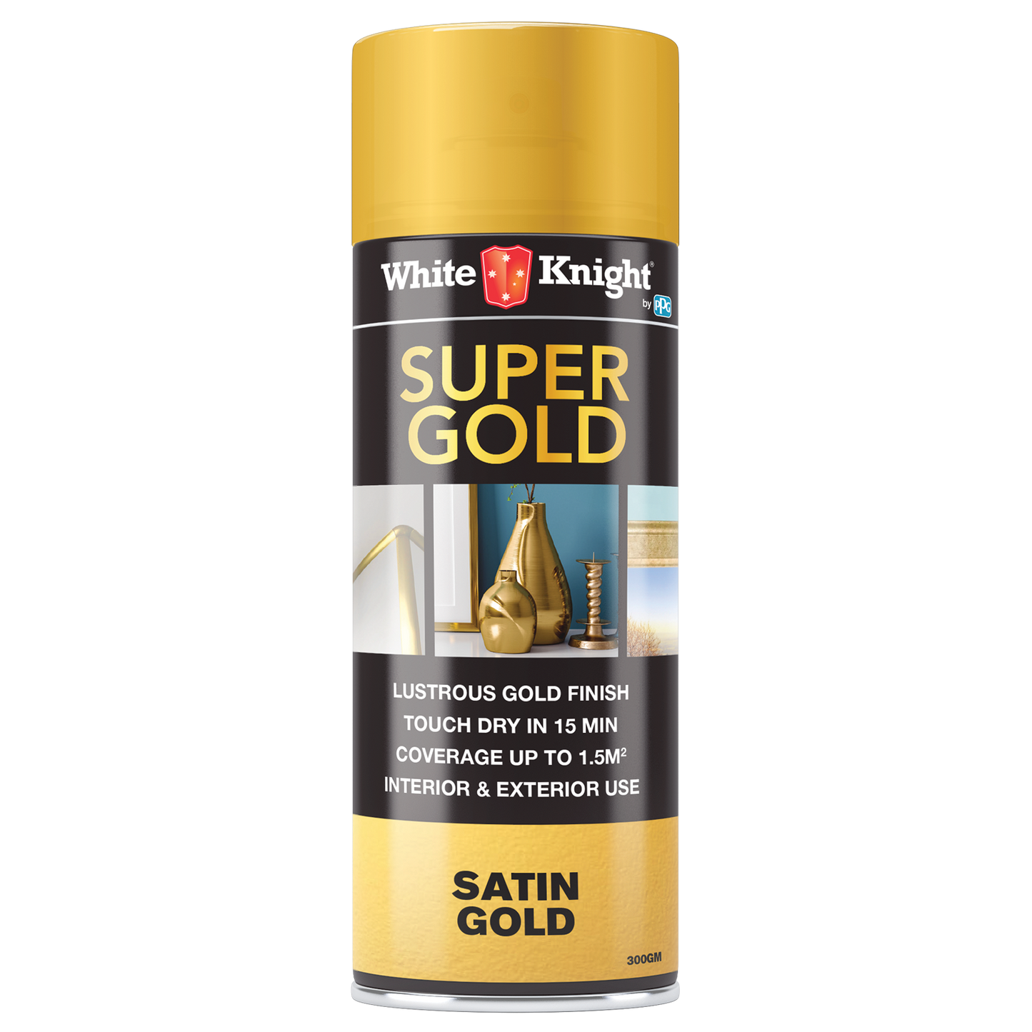 White Knight Super Gold Spray Paint - 300g
