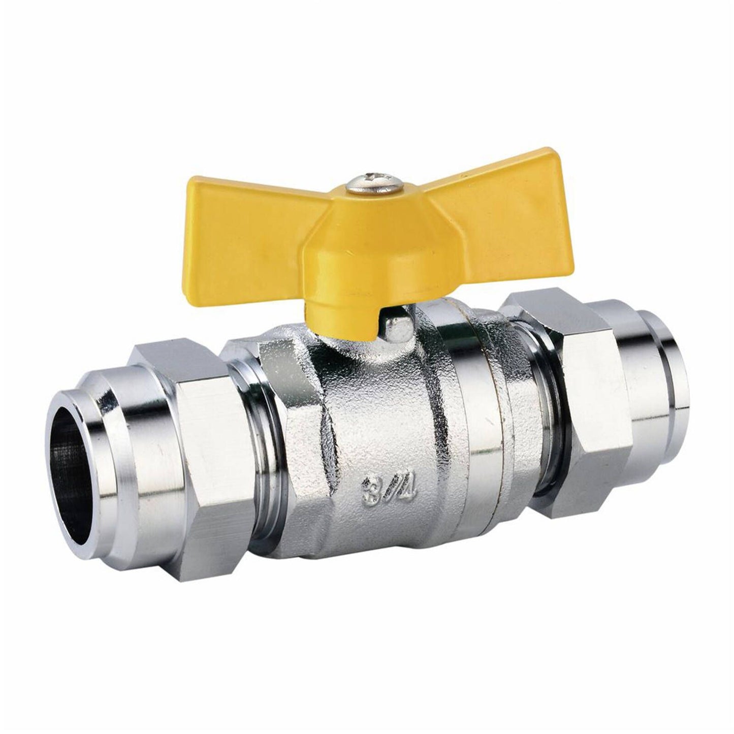 Kinetic Chrome Gas Cock - 20mm