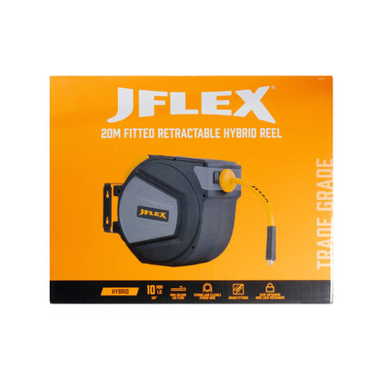 Jflex Premium Hybrid Hose Reel - 20m