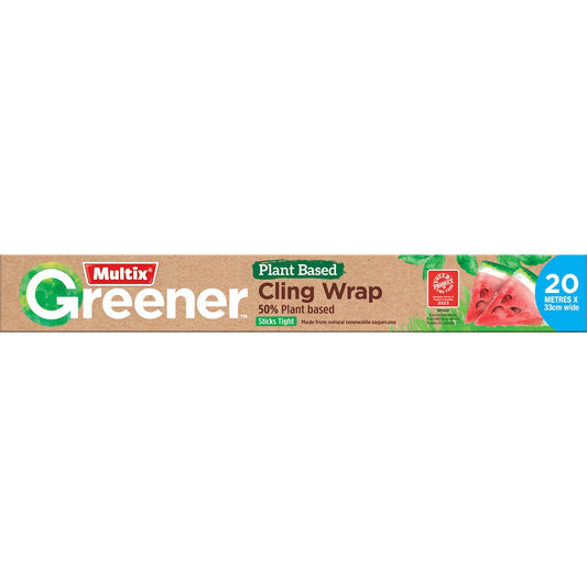 Multix Greener Plant Based Cling Wrap 20m
