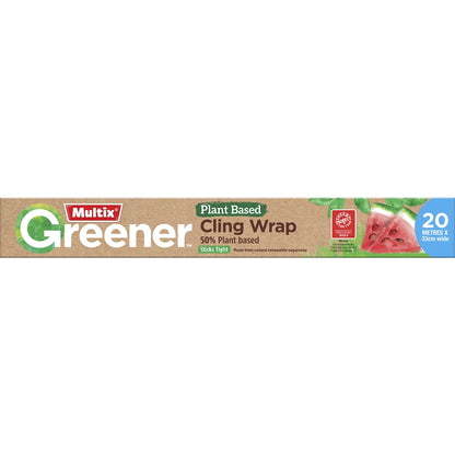 Multix Greener Plant Based Cling Wrap 20m