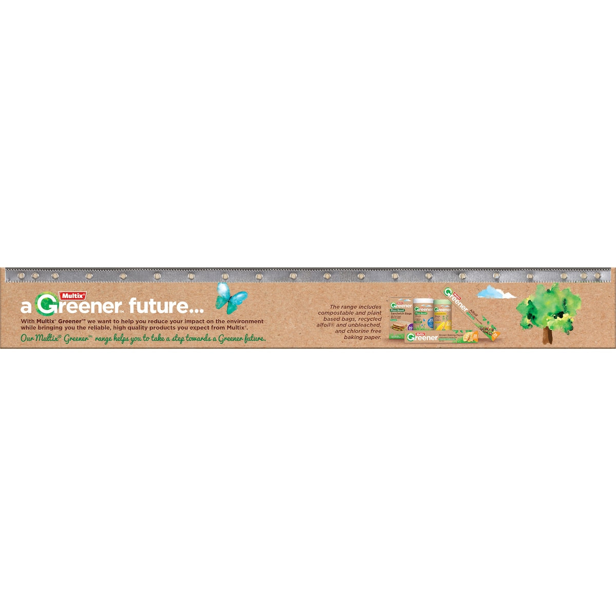 Multix Greener Plant Based Cling Wrap 20m