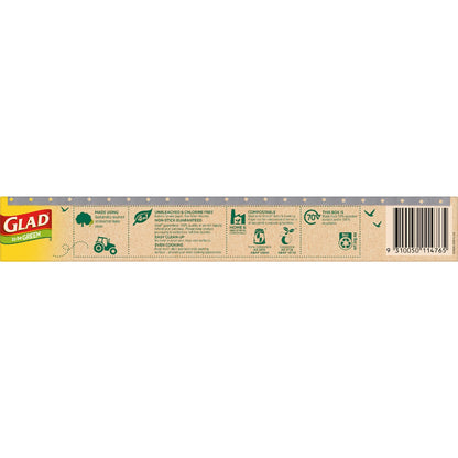 Glad To Be Green Compostable Brown Bake Paper 15m X 30cm Each