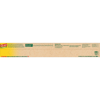 Glad To Be Green Compostable Brown Bake Paper 15m X 30cm Each
