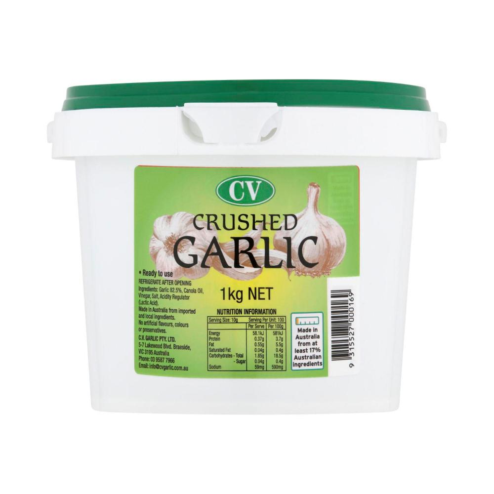 CV Crushed Garlic - 1Kg