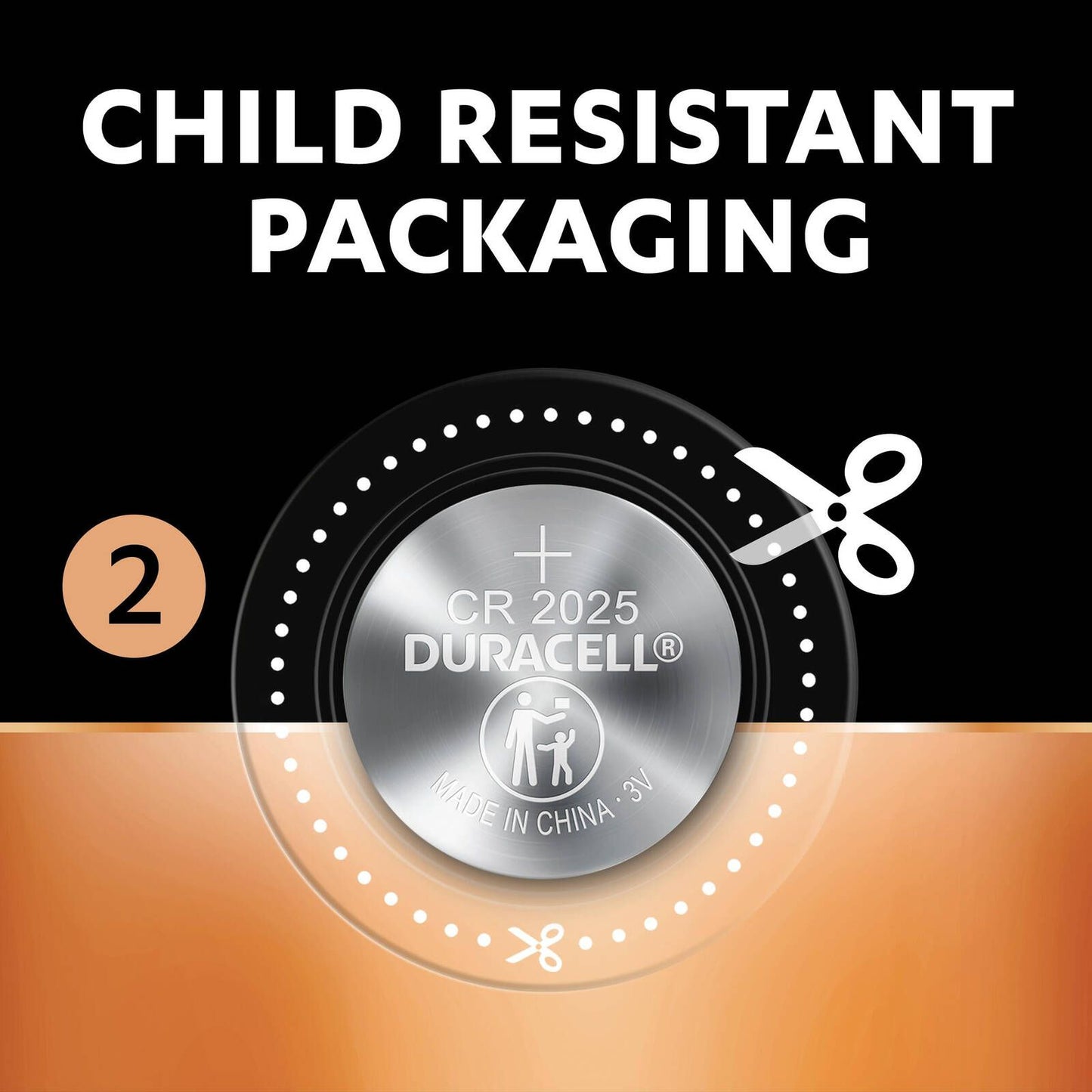 Duracell Specialty Lithium Coin - CR2025 - 3V - 4 Pack