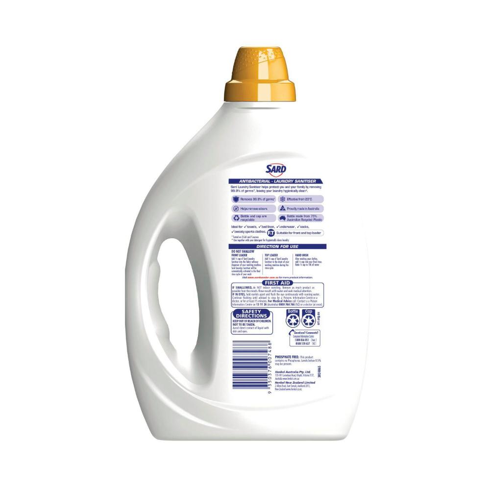 Sard Antibacterial Laundry Sanitiser - 2L