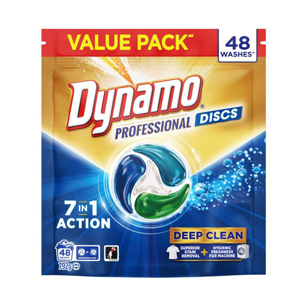 Dynamo Professional 7 IN 1 Laundry Discs - 48 Pack