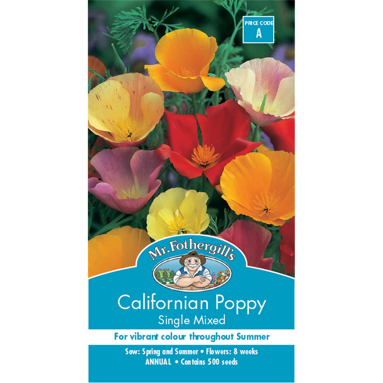 Mr Fothergill Californian Poppy Seeds