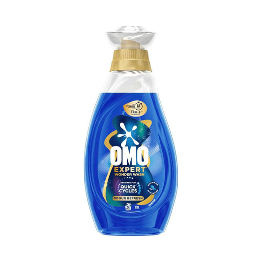 OMO Expert Wonder Wash Laundry Liquid Odour Refresh - 1.18L