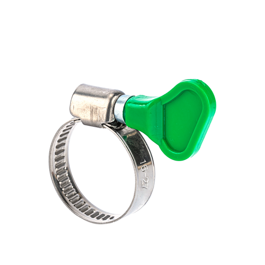Holman Stainless Steel Hose Clamp with Butterfly Grip - 16-27mm