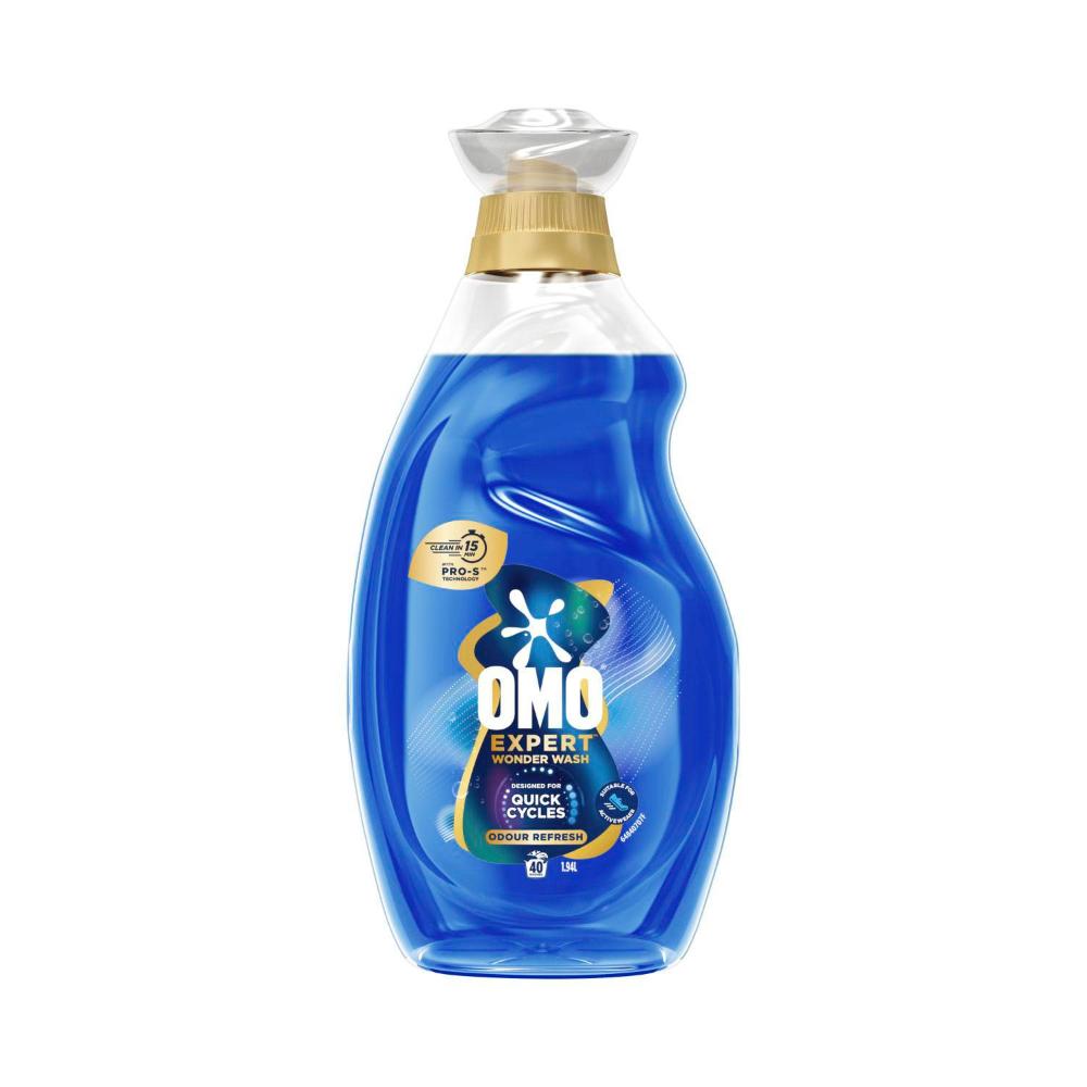 OMO Expert Wonder Wash Laundry Liquid Odour Refresh - 1.94L