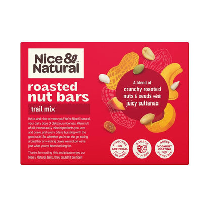 Nice & Natural Nut Bars Yoghurt Trail Mix 6 Pack - 192g