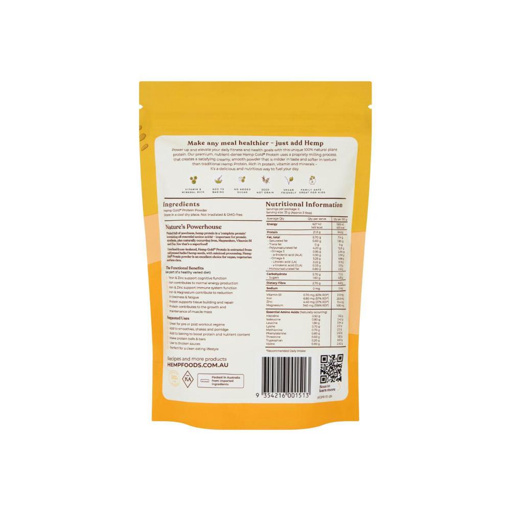 Hemp Foods Organic Hemp Gold Protein - 210g