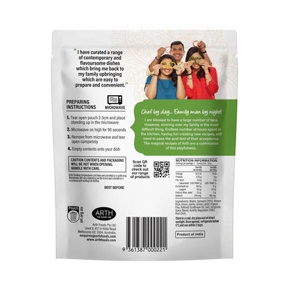 Arth Rice Khichdi Spinach & Brown Rice Khichdi - 250g