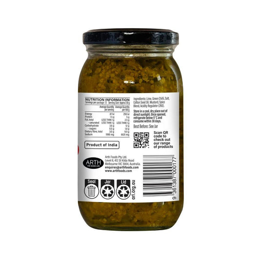 Arth Pickle Lime Chilli - 400g