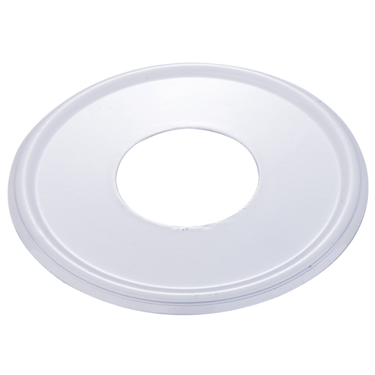 Kinetic 32mm White DWV Flat Cover Plate - 100mm Diameter