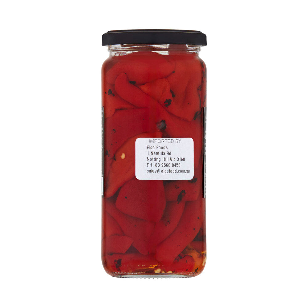 Tragano Fire Roasted Red Peppers - 480g