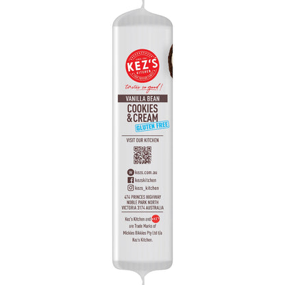Kezs Kitchen Vanilla Bean Cookies & Cream Biscuits 180g