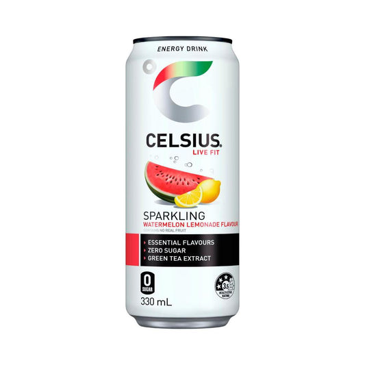 Celsius Energy Drink Watermelon Lemonade - 330mL