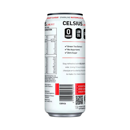 Celsius Energy Drink Watermelon Lemonade - 330mL