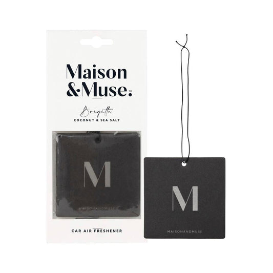 Maison&muse Paper Car Freshener Coconut & Sea Salt - 1 Pack