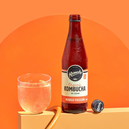 Remedy Kombucha Mango Passion 330ml