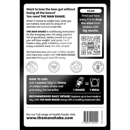 The Man Shake Meal Replacement Variety 14 Pack