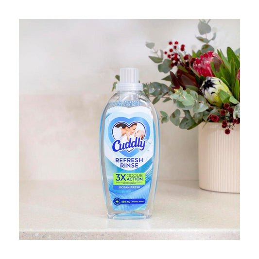 Cuddly Refresh Fabric Rinse Ocean Fresh - 850mL