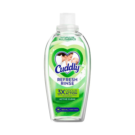 Cuddly Refresh Fabric Rinse Active Clean - 850mL