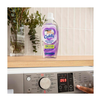 Cuddly Refresh Fabric Rinse Floral Fresh - 850mL