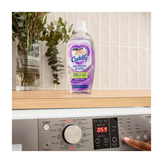 Cuddly Refresh Fabric Rinse Floral Fresh - 850mL