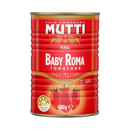 Mutti Baby Roma Tomatoes - 400g