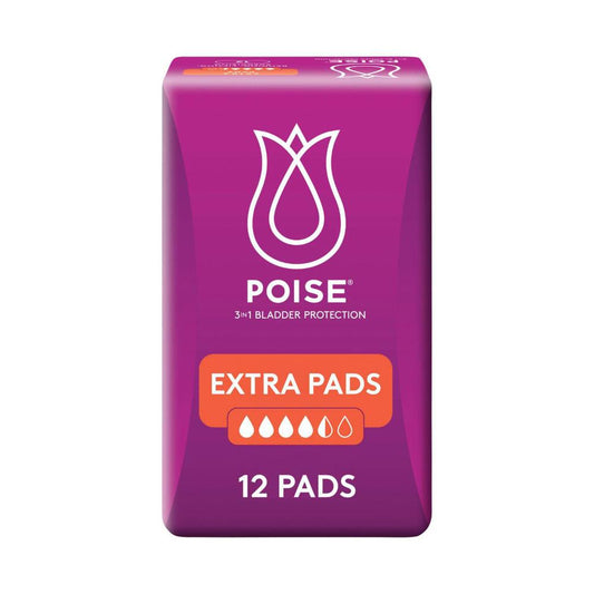 Poise Pads For Bladder Leaks Extra - 12 pack