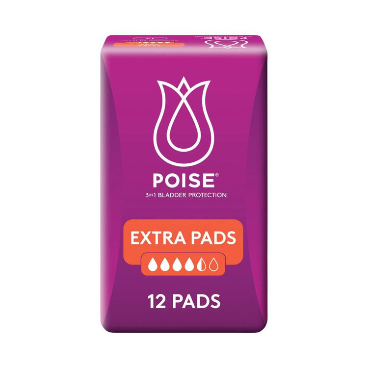 Poise Pads For Bladder Leaks Extra - 12 pack
