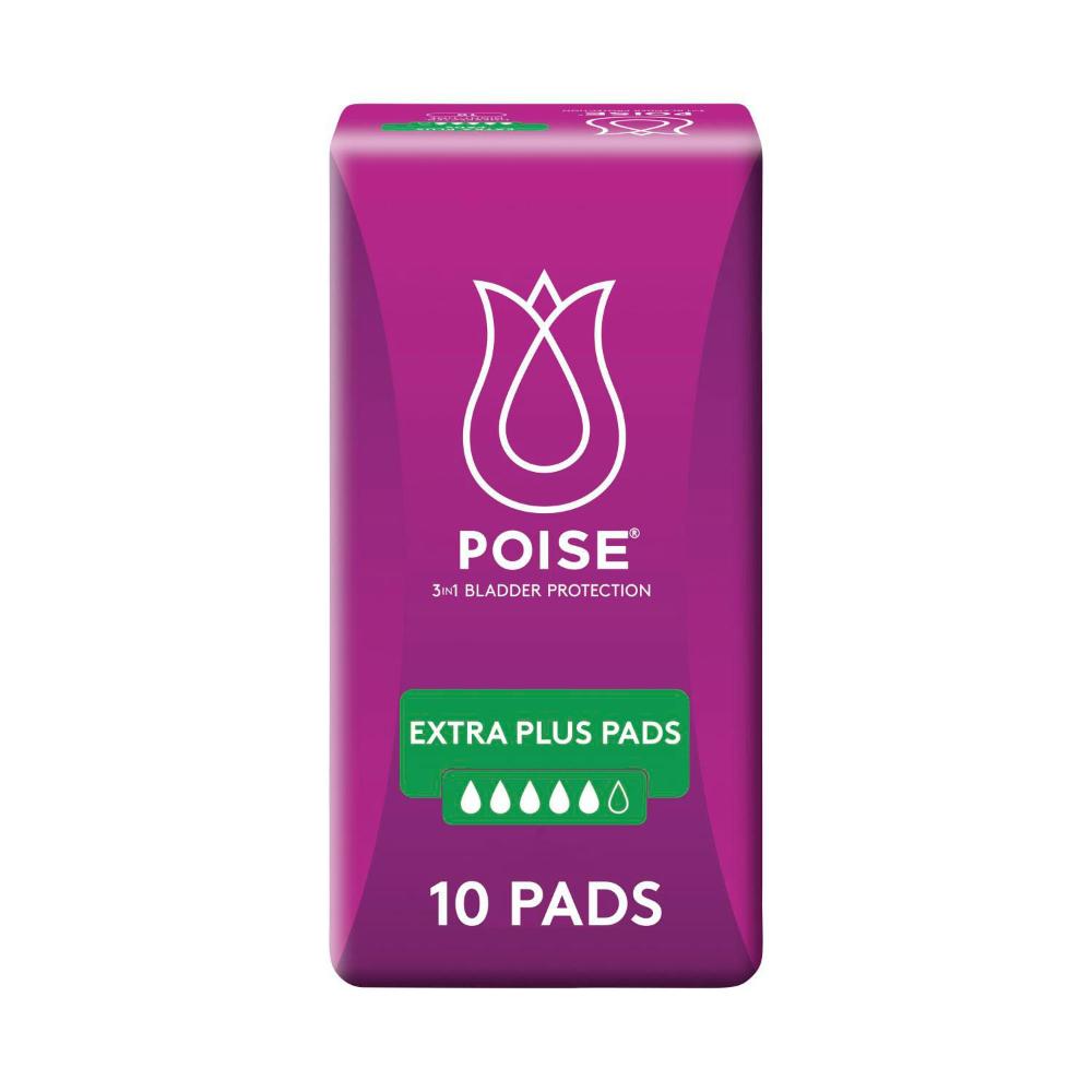 Poise Pads For Bladder Leaks Extra Plus - 10 pack