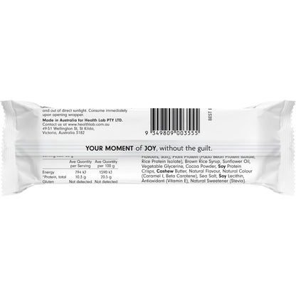 Health Lab Plant Protein Bar Choc Caramel Fudge Cake 50g
