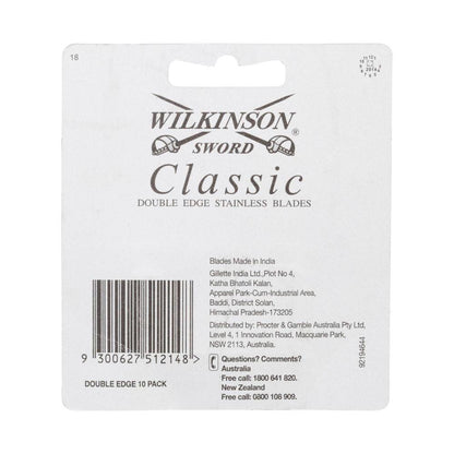 Wilkinson Sword Double Edge Razor Dispenser - 10 pack