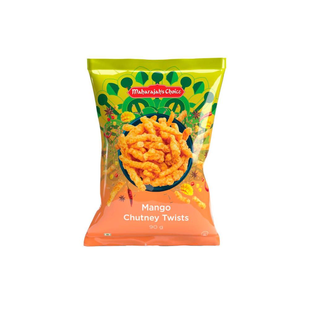 Maharajah's Choice Mango Chutney Twists - 90g