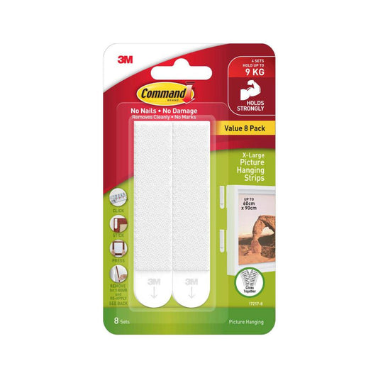 3m Hanging Strip White XL - 1 Pack