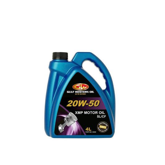 Gulf Western Engine Oil Xmp 20w-50 - 1 Each